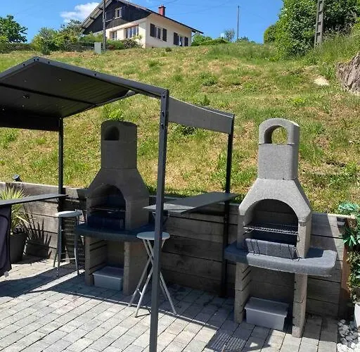 La Ruche Bel Avec Terrasse, Magnifique Vue , 2 제라르메르